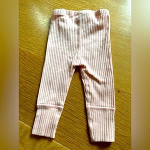 Hanna Andersson ribbed baby pants 3-6 months
